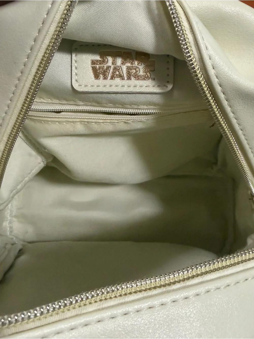 Dani Danielle Nicole mini Star Wars The Mandalorian faux leather vegan backpack